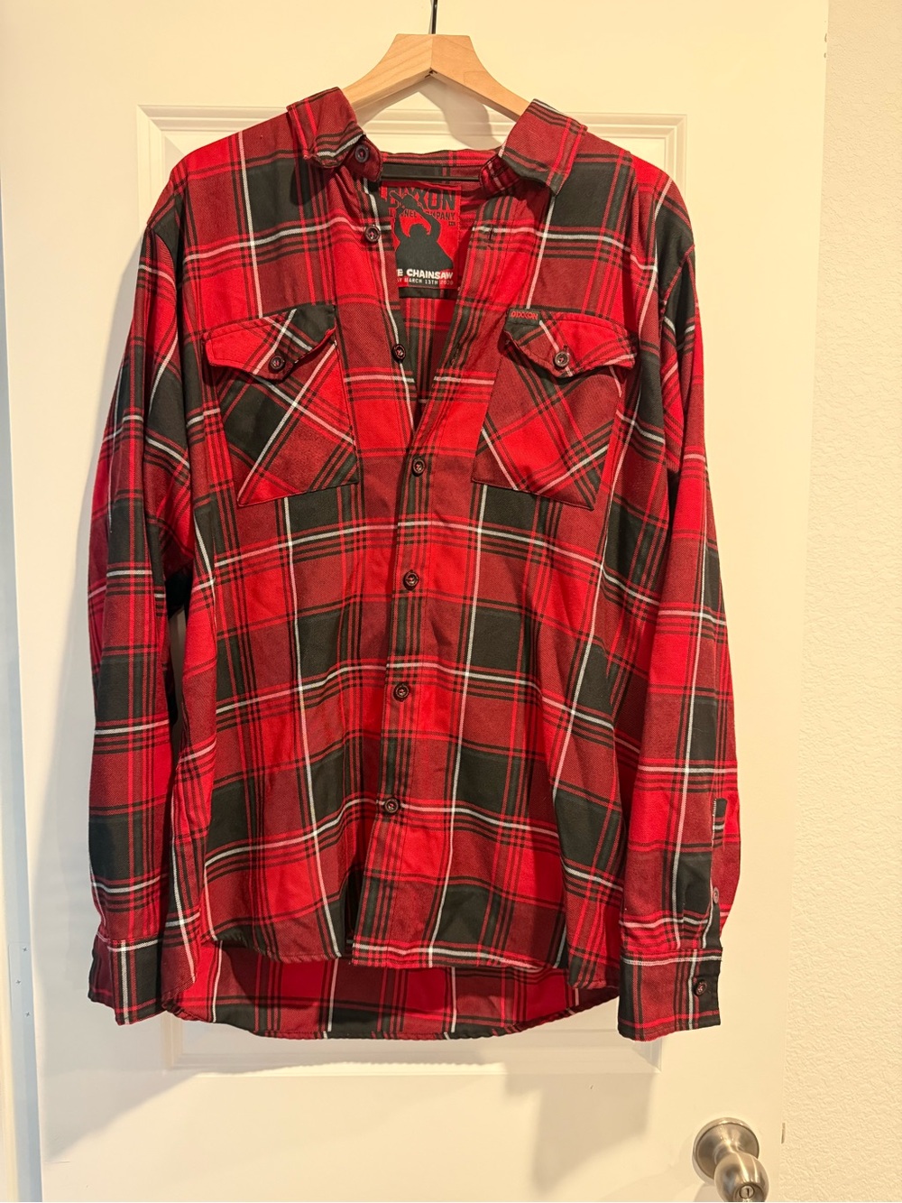 Dixxon Flannel- The Chainsaw Friday March 13th